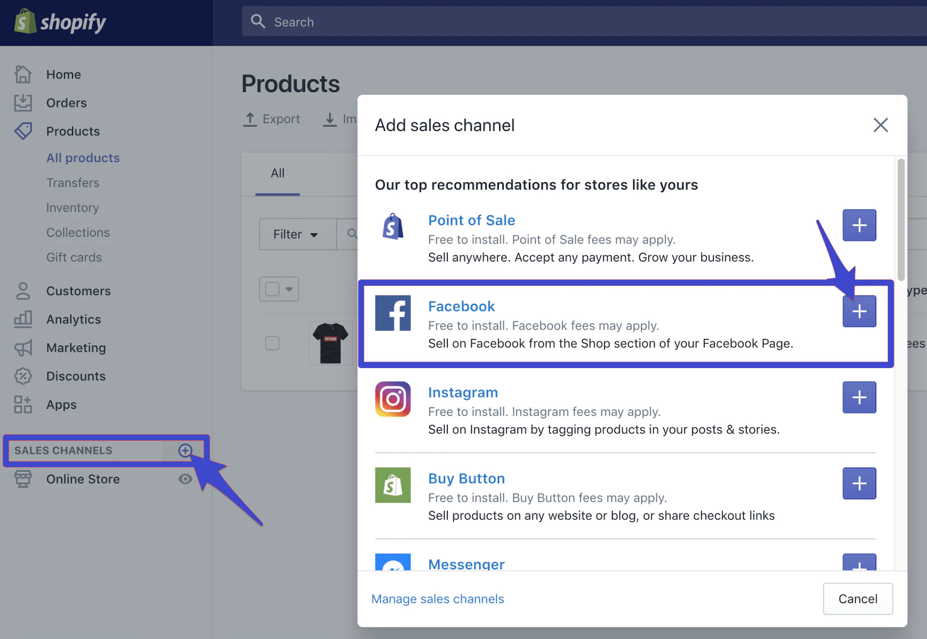 How to sell on Facebook via Shopify